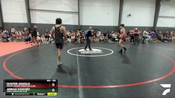 152 lbs Cons. Round 3 - Hunter Oswold, Reality Sports Wrestling Club vs Adrian Sanchez, Forks Wrestling Club