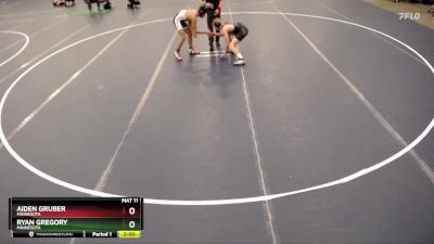 132 lbs Cons. Round 2 - Ryan Gregory, Minnesota vs Aiden Gruber, Minnesota