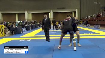 Francisco De Assis Lemos Lo vs Anthony Michael Robinson 2024 Pan IBJJF Jiu-Jitsu No-Gi Championship
