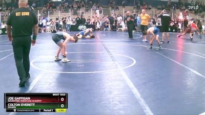 90 lbs Quarterfinal - Joe Gaffigan, Roundtree Wrestling Academy vs Colton Everett, Dundee