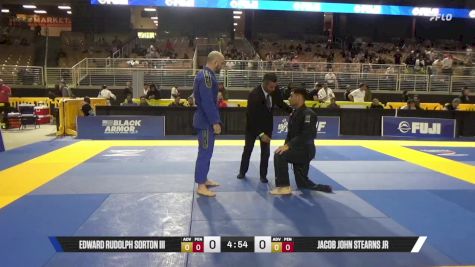 Jacob John Stearns Jr vs Edward Rudolph Sorton III 2025 Pan Jiu Jitsu IBJJF Championship