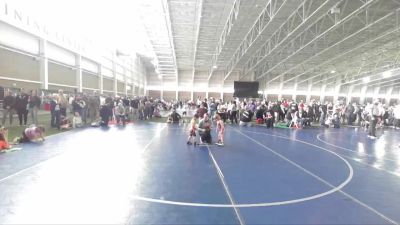 38 lbs Cons. Round 3 - Hunter Warner, Aviator Wrestling Academy vs Myles Hebdon, RWC- Roy Wrestling Club