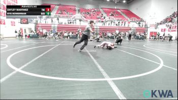 67 lbs Rr Rnd 1 - Zayley Martinez, Tuttle Wrestling Club vs Rye Bowerman, Madill Takedown