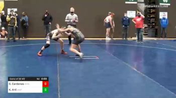 113 lbs Consolation - Geno Cardenas, Unattached 70 vs Kyle Ard, Unattached 97