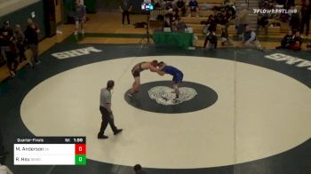 195 lbs Quarterfinal - Max Anderson, Oliver Ames vs Ryan Hsu, Norwood