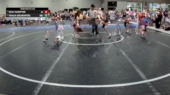 97 lbs Cons. Round 2 - Thalia Belmontes, Bobcat Wrestling Club vs Maci Sumpter, Ark City
