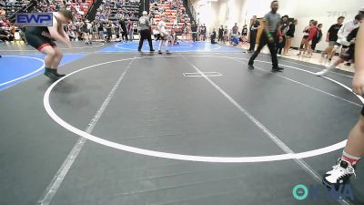 Semifinal - Wilson Navas, Henryetta Knights Wrestling Club vs KEVIN LINVILLE Jr, Skiatook Youth Wrestling