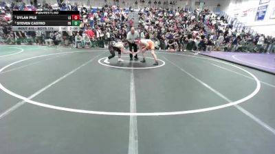 Boys 175 lbs Semifinal - Steven Castro, Piedmont Hills Boys vs Dylan Pile, Los Gatos Boys