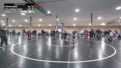 78 lbs Consolation - Sawyer Green, Dallas vs Tate Johnson-Young, Sunbury