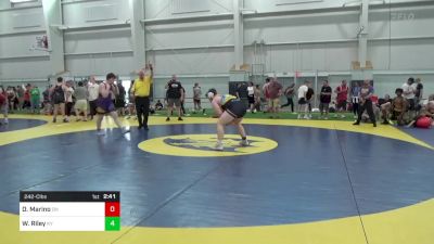 242-C lbs Consi Of 16 #2 - Dawson Marino, OH vs Wyatt Riley, KY