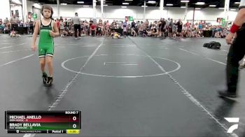 60 lbs Round 7 (8 Team) - Michael Anello, Iron Horse vs Brady Bellavia, Mat Warriors