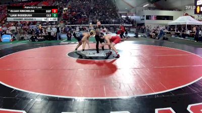 6A 190 lbs Champ. Round 1 - Elijah Kincheloe, Nampa vs Liam Rodebush, Caldwell