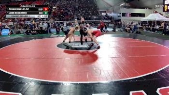 6A 190 lbs Champ. Round 1 - Elijah Kincheloe, Nampa vs Liam Rodebush, Caldwell