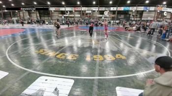 130 lbs 1st Place Match - Kinley Liles, Terry Wrestling Club vs Annaleigh Matejovsky, Wolf Point Wrestling