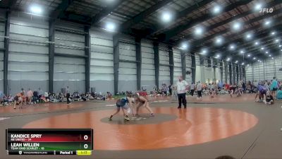 122 lbs Semis & 1st Wrestleback (8 Team) - Leah Willen, Team Ohio Scarlet vs Kandice Spry, NE United