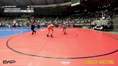 83 lbs Consi Of 4 - William Craig, Cowboy Wrestling Club vs Lynkoln Hammond, Midwest RTC