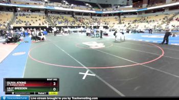 100 Class 2 lbs Quarterfinal - Lilly Breeden, Liberty vs Olivia Atkins, Ft. Zumwalt South