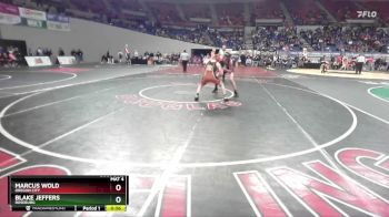 6A-138 lbs Cons. Round 3 - Marcus Wold, Oregon City vs Blake Jeffers, Roseburg