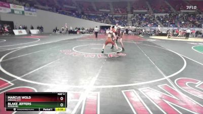 6A-138 lbs Cons. Round 3 - Marcus Wold, Oregon City vs Blake Jeffers, Roseburg