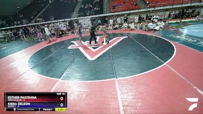 125 lbs Placement (16 Team) - Esther Pastrana, Oregon Blue vs Kiera Deleon, Idaho 2