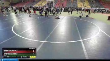 62-68 lbs Round 2 - Isaac Benedict, IA vs Stetson Ayers, NE