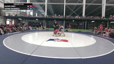 115 lbs Alayah Losey, Kansas vs LilyAna Calzadilla, Florida