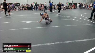 56 lbs Round 2 (4 Team) - Javon Haliburton, Mat Assassins vs Zayd Schadt, Team Germantown