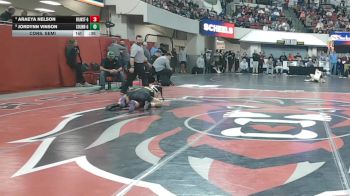 G - 120 lbs Cons. Semi - Araeya Nelson, Billings West (Girls) vs Jordynn Vinson, Columbus (Girls)
