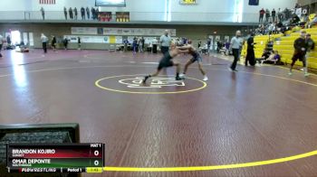 113 lbs 1st Place Match - Brandon Kojiro, Sunset vs Omar Deponte, Southridge