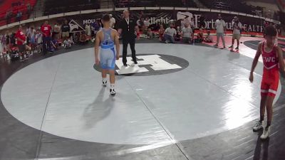 120 lbs Gage Garcia, Idaho 1 12U Boys vs Matthias Chang, Hawaii 12U Boys