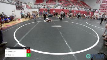 73 lbs Rr Rnd 3 - Ryder Risley, Division Bell Wrestling vs Ryker Bess, Ada Youth Wrestling