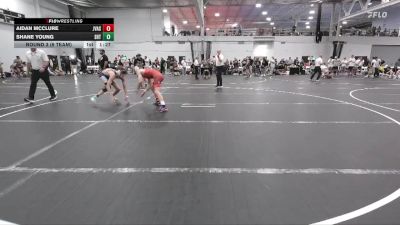126 lbs Round 3 (6 Team) - Aidan Mcclure, JV All Stars vs Shane Young, Team Shutt
