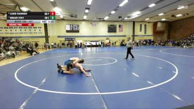 157 lbs Cons. Round 2 - Briar Ivey, Wisconsin-Eau Claire vs Luke Kamish, Wisconsin-Platteville