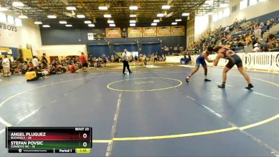 175 lbs Round 6 (8 Team) - Angel Pluguez, Buchholz vs Stefan Povsic, Cowboys WC