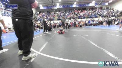 76 lbs Consolation - Hudson Smith, Salina Wrestling Club vs Kaisen Kelley, Tiger Trained Wrestling