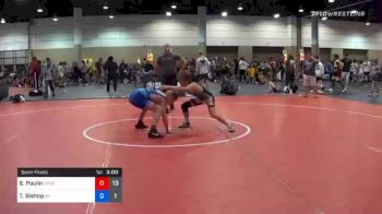 120 lbs Semifinal - Stevo Poulin, Team Kong United vs Torin Bishop, Team New York