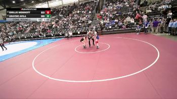3A 110 lbs Cons. Round 2 - Graysie Avila, Union vs Emillie Memmott, Richfield
