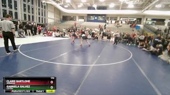 170 lbs 3rd Place Match - Gabriela Galvez, Layton vs Claire Bartlome, Herriman