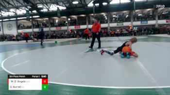 73-78 lbs 5th Place Match - Mateo D`Angelo, Built By Brunson vs Oakley Burrell, Olympia Wrestling