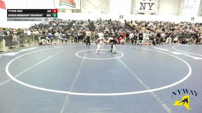 103 lbs Champ. Round 2 - Tytus Neu, Shaker Youth Wrestling vs Davron MEMBERSHIP Turgunboev, Willpower Wrestling Club