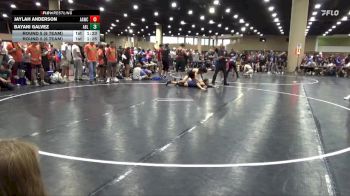 120 lbs Round 5 (6 Team) - Jaylah Anderson, All American WC vs Bayani Galvez, Assassins Black