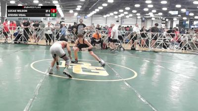 106 lbs Rr Rnd 1 - Lucas Wilson, NP-HSE Lawz - HSB vs Steven Vidal, Team Dark Horse Black - HSB