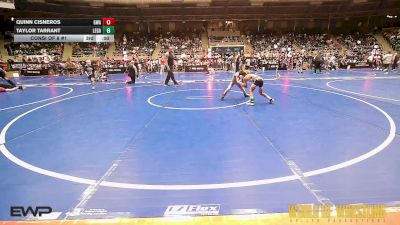 55 lbs Quarterfinal - Jace McMains, Sebolt Wrestling Academy vs Joaquin Vasquez, Steel City Reloaded