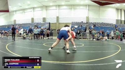 285 lbs Quarterfinal - Noah Tulloch, OH vs Cal Chapman, MI