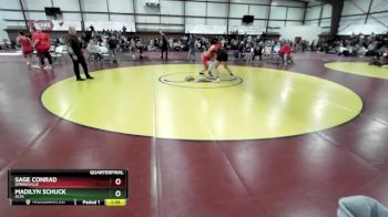 170 lbs Quarterfinal - Sage Conrad, Springville vs Madilyn Schuck, Alta