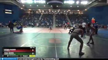 132 lbs Cons. Round 3 - Ayden Rader, Nazareth vs Mike Beers, Central Dauphin HS