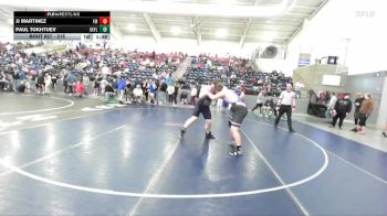 215 lbs Champ. Round 2 - JJ Martinez, Fruita Monument vs Paul Tokhtuev, Skyline