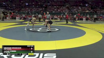 D1-144 lbs Cons. Round 3 - Lucan O`Brien, St. Edward vs Grayson Woodcock, Dub. Coffman