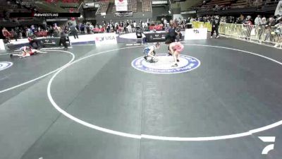 Cons. Round 5 - Emilio Escobar, Granite Wrestling Club vs Brice Bearchum, Red Bluff High School Wrestling