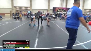 80 lbs 5th Place Match - Angel Morales, Grindhouse Wrestling vs Bryleigh Miears, TCWC